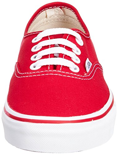 Vans Women's Authentic(tm) Core Classics, Red/White/Red, 7.5 Women/6 Men