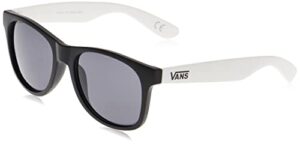 vans “spicoli 4” shades (black/white) unisex classic plastic wayfarer sunglasses