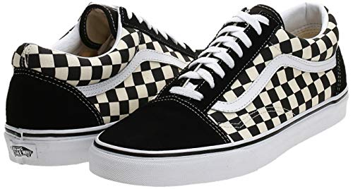 Vans Unisex Old Skool Primary Check Black/White 9 M US