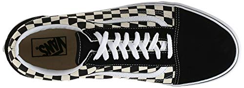 Vans Unisex Old Skool Primary Check Black/White 9 M US