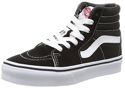 Vans Kids' Sk8-Hi Skate Shoes Black/White 2