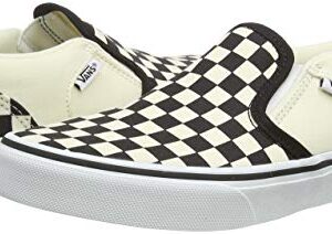 Vans YT Asher Trainers, Multicolour Checkers Black Natural Ipd, 5 US Unisex Big Kid