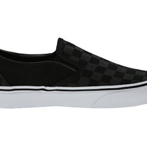 Vans Slip-On(TM) Core Classics (11.5 B(M) US Women / 10 D(M) US Men, (Checkered) Black/Black)