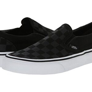 Vans Slip-On(TM) Core Classics (11.5 B(M) US Women / 10 D(M) US Men, (Checkered) Black/Black)