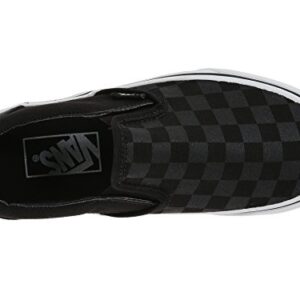 Vans Slip-On(TM) Core Classics (11.5 B(M) US Women / 10 D(M) US Men, (Checkered) Black/Black)