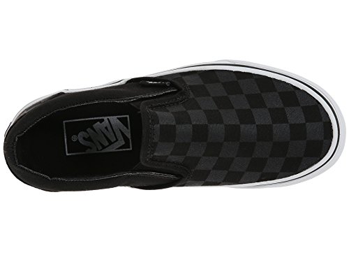 Vans Slip-On(TM) Core Classics (11.5 B(M) US Women / 10 D(M) US Men, (Checkered) Black/Black)