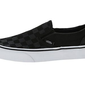 Vans Slip-On(TM) Core Classics (11.5 B(M) US Women / 10 D(M) US Men, (Checkered) Black/Black)