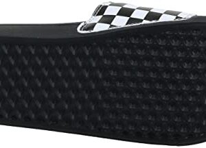 Vans La Costa Slide-On (Checkerboard) True White/Black Men's 8, Women's 9.5 Medium