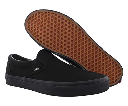 Vans U Classic Slip-On Black/Black VN000EYEBKA 9.5 B(M) US Women / 8 D(M) US Men