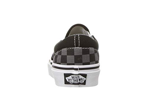 Vans Kids Unisex Classic Slip On, (Checkerboard) Black/Pewter, Size 12 Little Kid