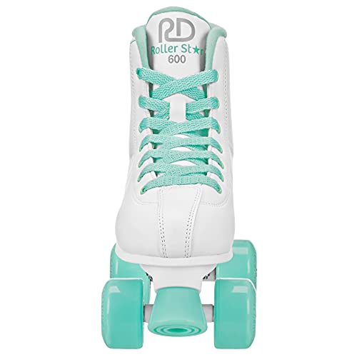 Roller Derby Roller Star 600 Women's Roller Skates - White/Mint - Size 08