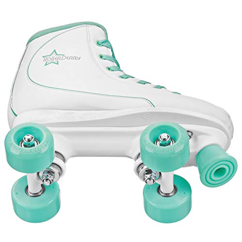 Roller Derby Roller Star 600 Women's Roller Skates - White/Mint - Size 08