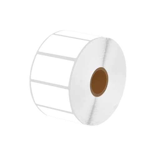 KCMYTONER 5 Rolls Compatible for Brother RDS05U1 2 1 Tapes 2" x 1 1/64" White Die Cut Paper Labels File Folder Labels Use for TD-2020 TD-2120N TD-2130N TD-4000 TD-4100N Printers, 1500 Lables/Roll