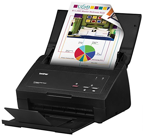 Brother ImageCenter, High-Speed Desktop Document Scanner, ADS-2000e, Multiple-Page Scanning, Multiple Scan Destinations, Duplex Scanning