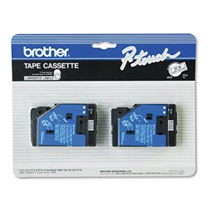 brother brt-tc10 tc style replacement tape cartridge for p-touch labeler (pack of 2)