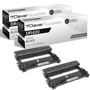 CS Compatible Drum Cartridge Replacement for Brother DR420 DR-420 2 Black