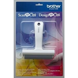 Brother ScanNCut 4" Brayer Roller CABRY1, Handroller Accessory Tool for Smoothing and Securing