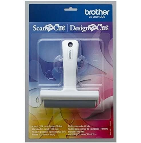 Brother ScanNCut 4" Brayer Roller CABRY1, Handroller Accessory Tool for Smoothing and Securing