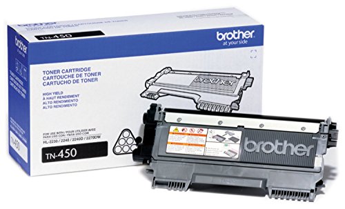 Brother TN450 Toner Cartridge - Black - In Retail Packing