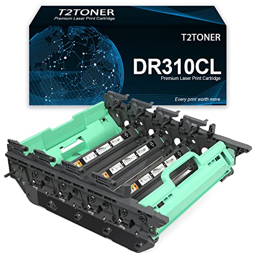 T2TONER Remanufactured DR310CL Drum Unit Replacement for Brother HL 4150CDN 4570CDW 4570CDWT MFC 9460CDN 9560CDW 9970CDW Printer.