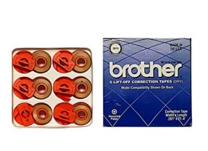 brother lift-off correction tapes 3015 (6pack)