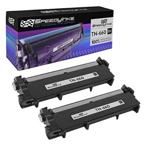 speedyinks compatible toner cartridge replacement for brother tn660 tn-660 tn 660 tn630 high-yield works with hl-l2380dw hl-l2300d dcp-l2540dw mfc-l2700dw mfc-l2685dw printer (black, 2-pack)
