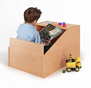 whitney brothers quiet space cubby, natural uv (wb1713)