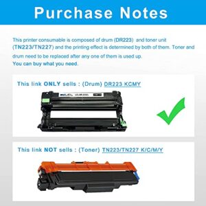 LCL Compatible Drum Unit Replacement for Brother DR-223 DR223 DR223CL DR-223CL HL-L3210CW MFC-L3710CW MFC-L3750CDW MFC-L3770CD for Cyan or Magenta or Yellow (1-Pack)