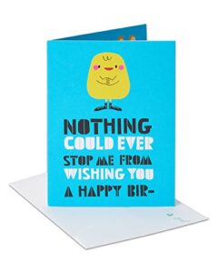 american greetings funny birthday card (distracted squirrel)