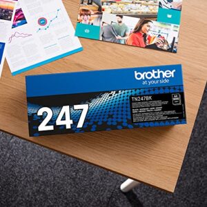 Brother TN-247BK Toner Cartridge, Black, Single Pack, High Yield, Includes 1 x Toner Cartridge, Genuine Supplies