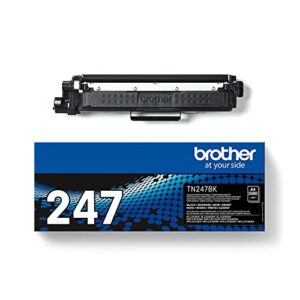 Brother TN-247BK Toner Cartridge, Black, Single Pack, High Yield, Includes 1 x Toner Cartridge, Genuine Supplies