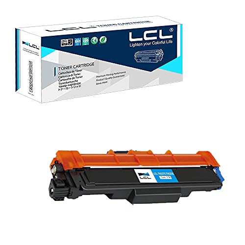 LCL Compatible Toner Cartridge Replacement for Brother TN227 TN223 TN-227 TN-223 TN227C TN223C TN-227C 2300 Pages HL-L3210CW HL-L3230CDW HL-L3270CDW HL-L3290CDW MFC-L3710CW MFC-L3750CDW (1-Pack Cyan)