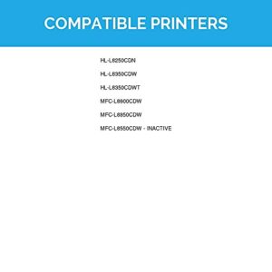 LD Compatible Toner Cartridge Replacement for Brother TN336C High Yield (Cyan)