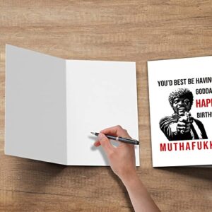 Funny Samuel Birthday Card for Brothers Sisters,Rude Bday Card for Boyfriend Girlfriend Wife Husband Family Friend