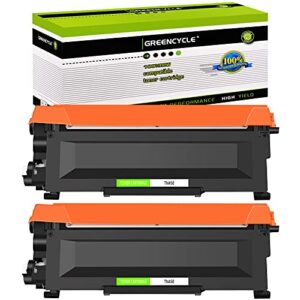 greencycle tn450 tn420 black toner cartridge replacement compatible for brother fax-2840 laser fax machine