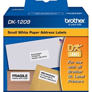 Brother DK Labels Shipping Variety Pack (DK1201 DK1202 DK1204 DK1208 DK1209)