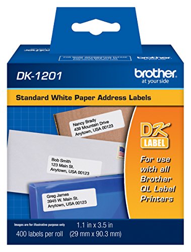 Brother DK Labels Shipping Variety Pack (DK1201 DK1202 DK1204 DK1208 DK1209)