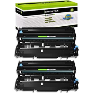 greencycle compatible drum unit replacement for brother dr510 dr-510 work with hl-5100 hl-5140 mfc-8220 mfc-8440 dcp-8040 dcp-8045dn series printers (black, 2-pack)