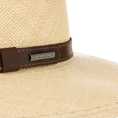 Stetson Uni Traveller Panama Hat Men Nature 7 3/4-7 7/8