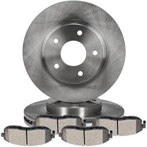 ortus uni front ceramic brake pads and rotors fits solid e83825401cp