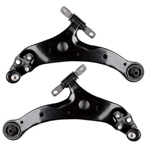 ortus uni fits rx 400h 2-pcs front lower control arms suspension kit alloy steel