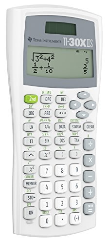 Texas Instruments TI-30XIIS Scientific Calculator, White