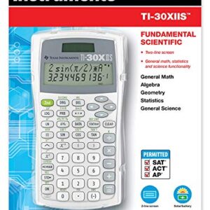 Texas Instruments TI-30XIIS Scientific Calculator, White