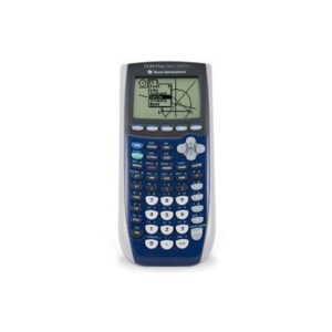 texas instruments inc. ti-84 plus silver edition blue graphing calculator (packaging may vary) (renewed)
