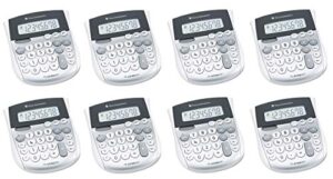 texas instruments ti-1795sv minidesk calculator calculator,dsktp,slr,plus dpce330 (pack of8)