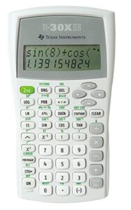 texas instruments ti-30x solar scientific calculator w/quick reference card