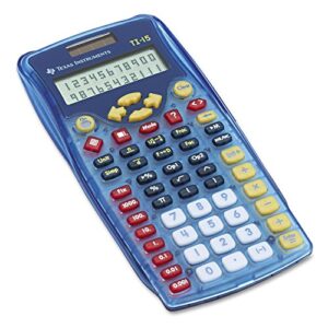 texas instrument ti15 ti-15 explorer elementary calculator