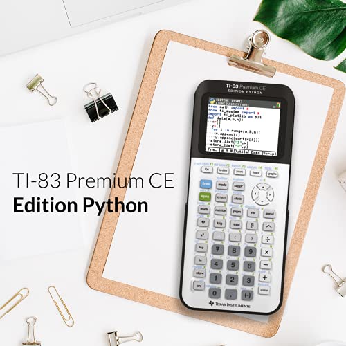 TEXAS INSTRUMENTS TI-83 Premium CE Python