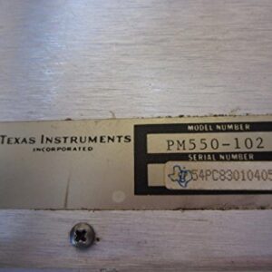 Texas Instruments PM550-102 Central Control Unit PM550