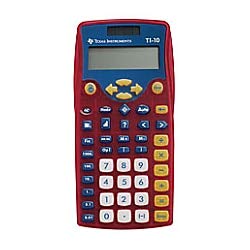 texas instruments ti-10 calculators, teacher kit for grades k-3, set of 10